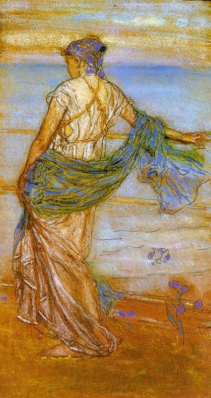Annabel Lee (Also known as Niobe), 1890 by James McNeill Whistler Oil Painting reproduction