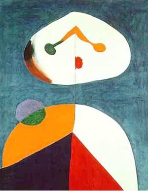 Portrait 1938 (Retrato)  by Joan Miro Oil Painting reproduction
