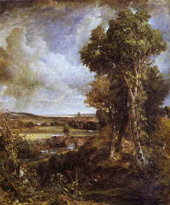 Dedham Vale. 1828  by John Constable Oil Painting reproduction