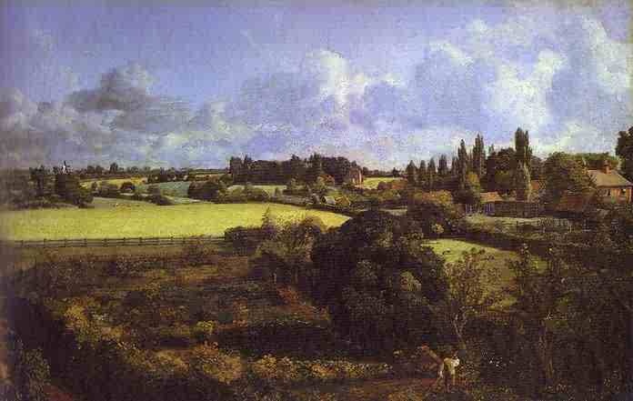 Golding Constable's Kitchen Garden. 1815  by John Constable Oil Painting reproduction