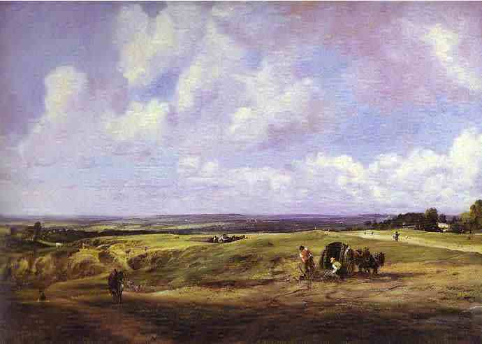 Hampstead Heath. c.1820  by John Constable Oil Painting reproduction
