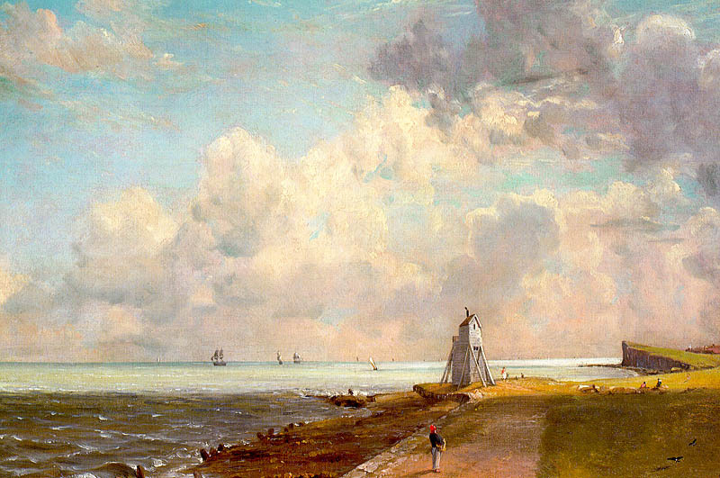 Harwich Lighthouse, approx. 1820  by John Constable Oil Painting reproduction