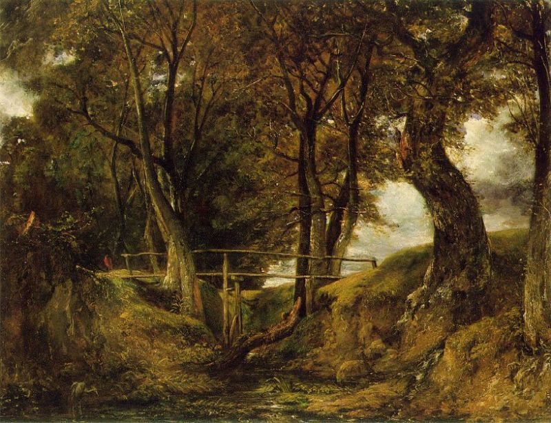 Helmingham Dell  1825-26  by John Constable Oil Painting reproduction