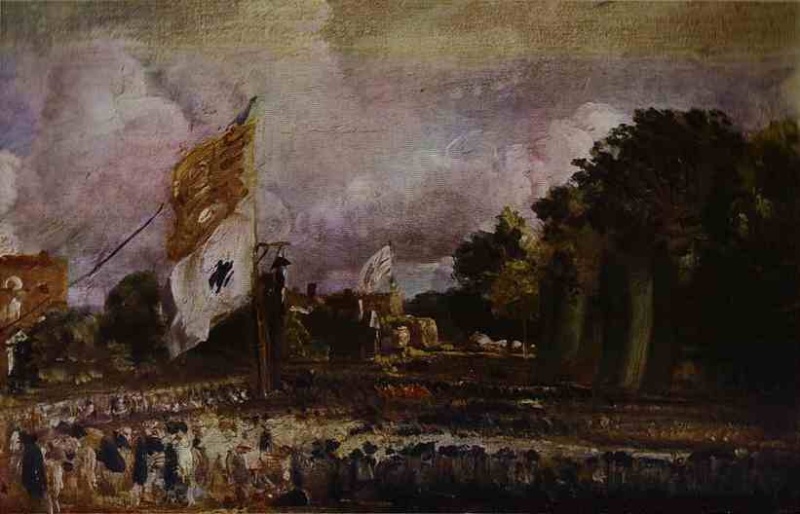 Holiday of Waterloo in East Bergholt by John Constable Oil Painting reproduction