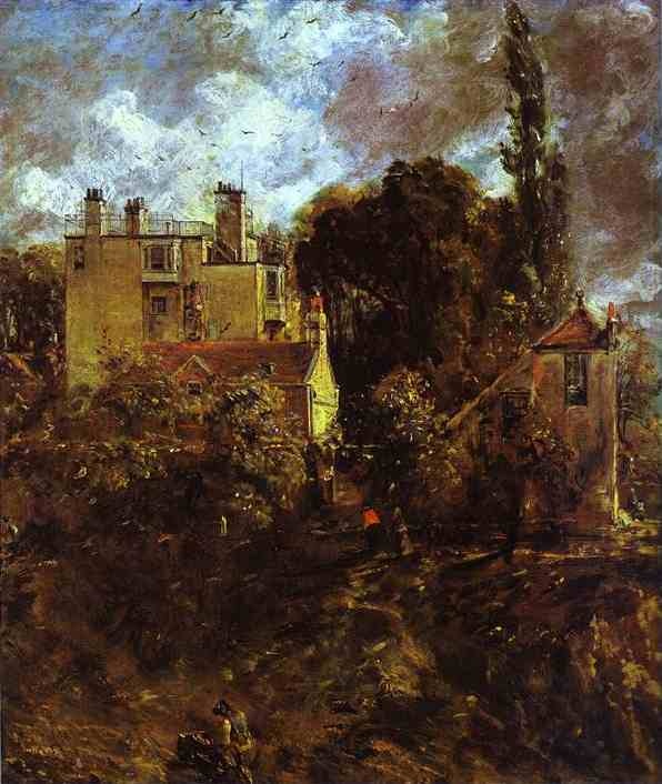 The Admiral's House. c.1820-1823 by John Constable Oil Painting reproduction
