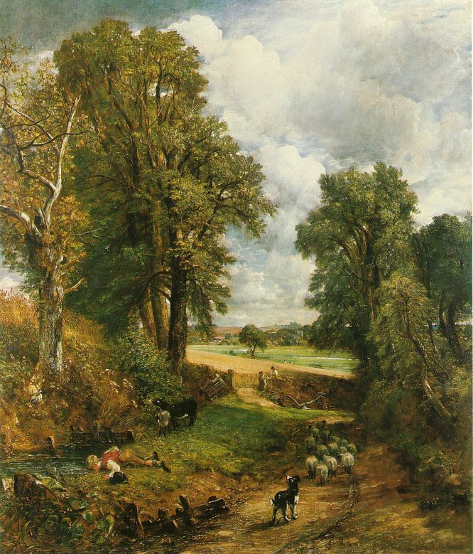 The Cornfield  1826   by John Constable Oil Painting reproduction