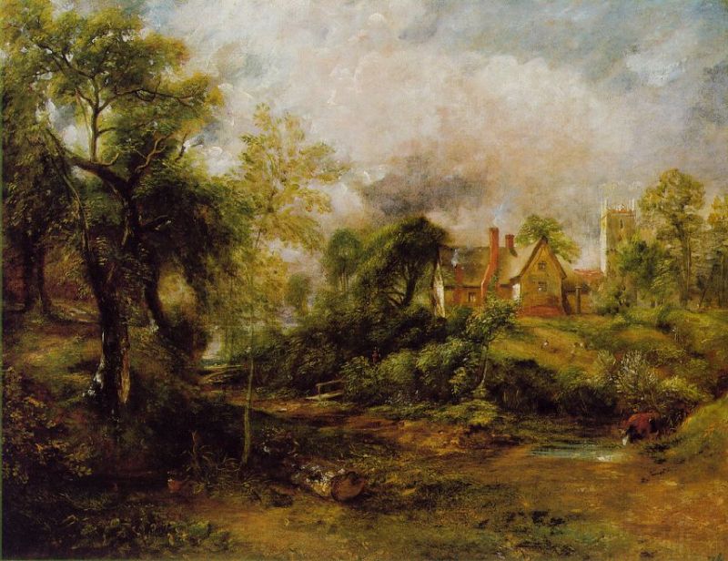 The Glebe Farm  c.1830   by John Constable Oil Painting reproduction
