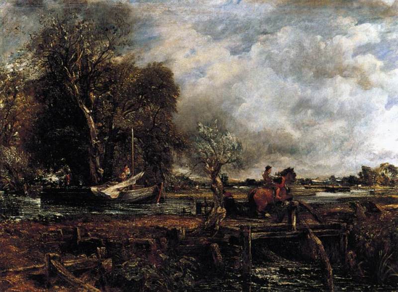 The Leaping Horse. 1824-1825  by John Constable Oil Painting reproduction