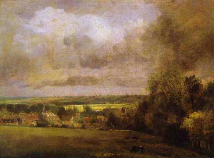 The Stour Valley from Higham. c.1804  by John Constable Oil Painting reproduction