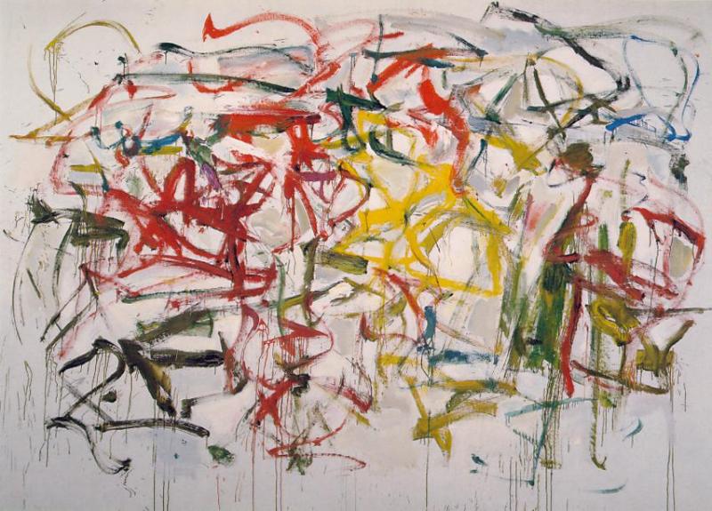 Untitled 1958 by Joan Mitchell Oil Painting reproduction
