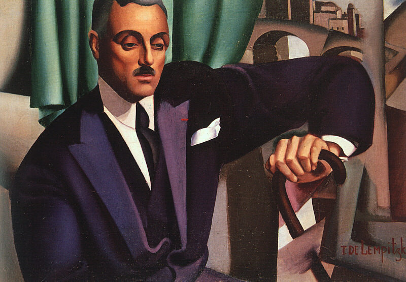 Portrait of Prince Eristoff, 1925  by Lempicka, Tamara de Oil Painting reproduction