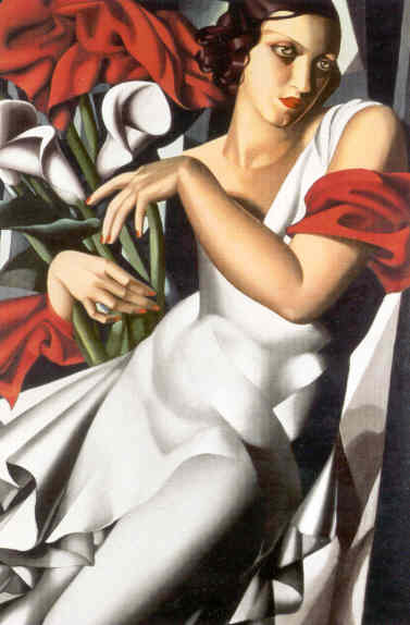 Portrait de Madame P. by Lempicka, Tamara de Oil Painting reproduction