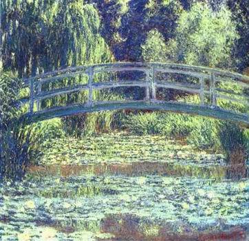 The Japanese Bridge. 1899 by  Claude Monet Oil Painting reproduction