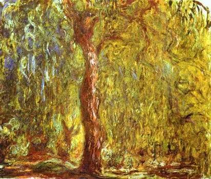 Weeping Willow. 1919   by  Claude Monet Oil Painting reproduction