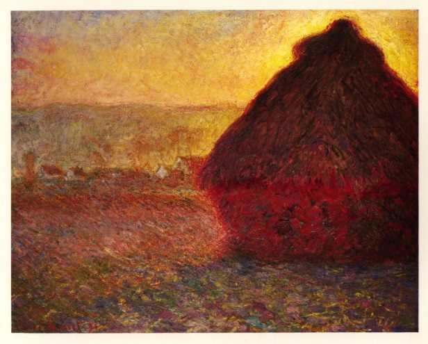 Meule, Soleil Couchant  1891  by  Claude Monet Oil Painting reproduction