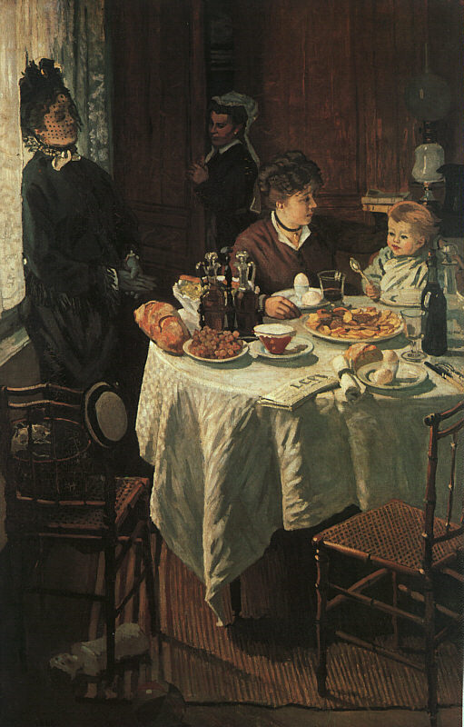 The Luncheon, 1868  by  Claude Monet Oil Painting reproduction