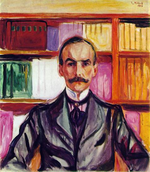 Count Henry Kessler  1904  by Edvard Munch Oil Painting reproduction
