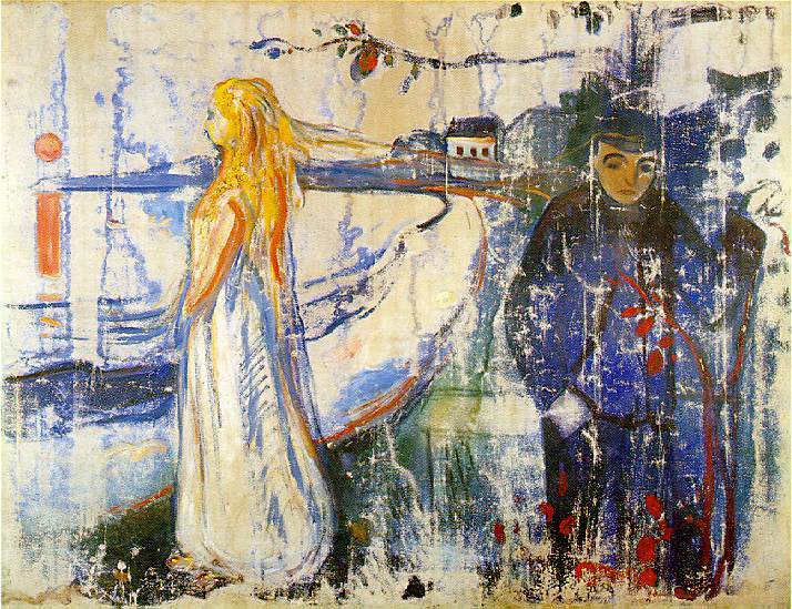 Separation  1894   by Edvard Munch Oil Painting reproduction