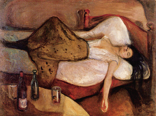 The day After by Edvard Munch Oil Painting reproduction