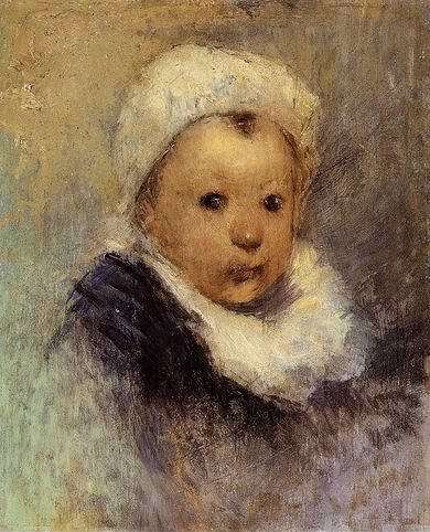 Portrait Of A Child  by Paul Gauguin Oil Painting reproduction