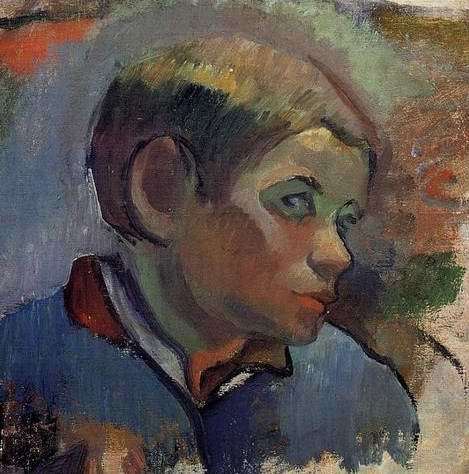 Portrait Of A Little Boy  by Paul Gauguin Oil Painting reproduction