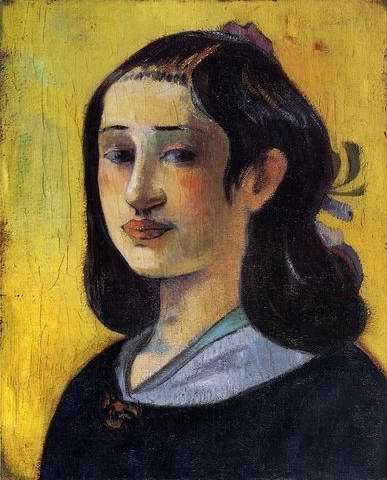 Portrait Of Aline Gauguin by Paul Gauguin Oil Painting reproduction