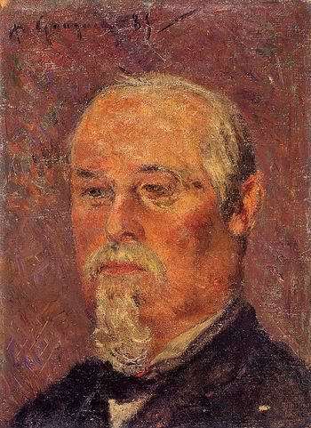 Portrait Of Philibert Favre  by Paul Gauguin Oil Painting reproduction