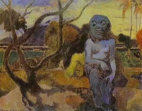 Rave Te Htit Aamy Aka The Idol by Paul Gauguin Oil Painting reproduction