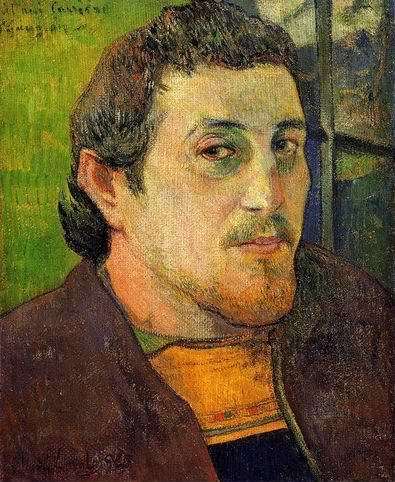 Self Portrait At Lezaven  by Paul Gauguin Oil Painting reproduction