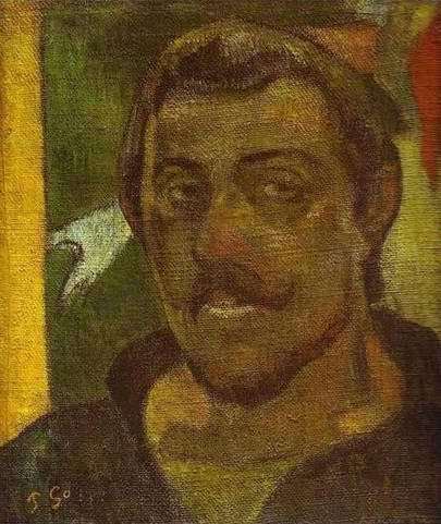 Self Portrait2  by Paul Gauguin Oil Painting reproduction