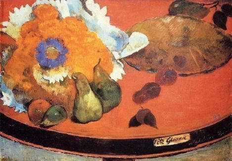 Still Life Fete Gloanec  by Paul Gauguin Oil Painting reproduction