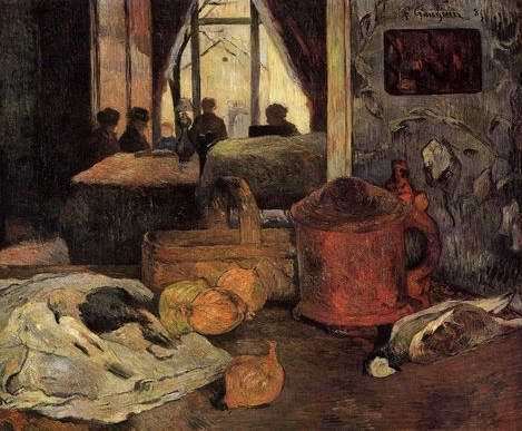 Still Life In An Interior Copenhagen  by Paul Gauguin Oil Painting reproduction