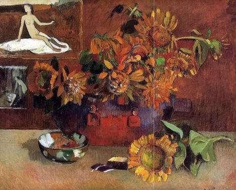 Still Life With L Esperance  by Paul Gauguin Oil Painting reproduction