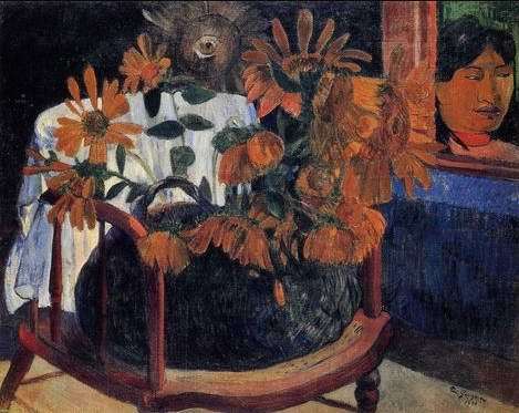 Sunflowers  by Paul Gauguin Oil Painting reproduction