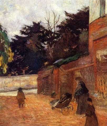 Te Faruru  by Paul Gauguin Oil Painting reproduction