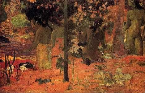 The Bathers  by Paul Gauguin Oil Painting reproduction