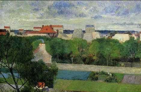 The Market Gardens Of Vaugirard  by Paul Gauguin Oil Painting reproduction