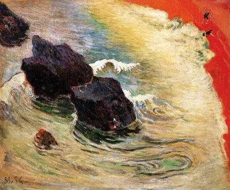 The Wave by Paul Gauguin Oil Painting reproduction