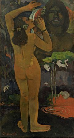  The Moon and the Earth, 1893  by Paul Gauguin Oil Painting reproduction
