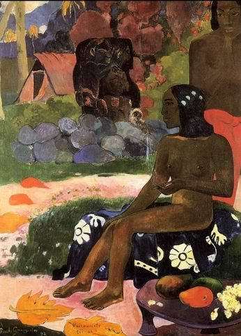 Viaraumati Tei Oa Aka Her Name Is Viaraumati by Paul Gauguin Oil Painting reproduction