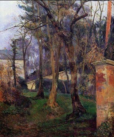Abandoned Garden Rouen  by Paul Gauguin Oil Painting reproduction