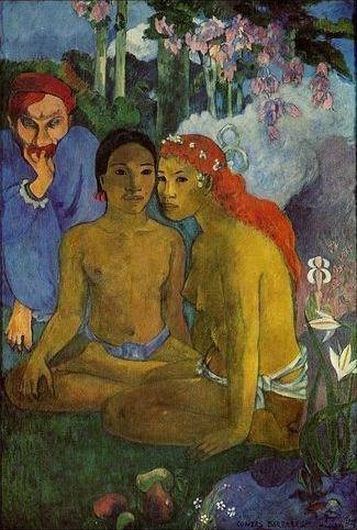 Contes Barbares Aka Primitive Tales  by Paul Gauguin Oil Painting reproduction