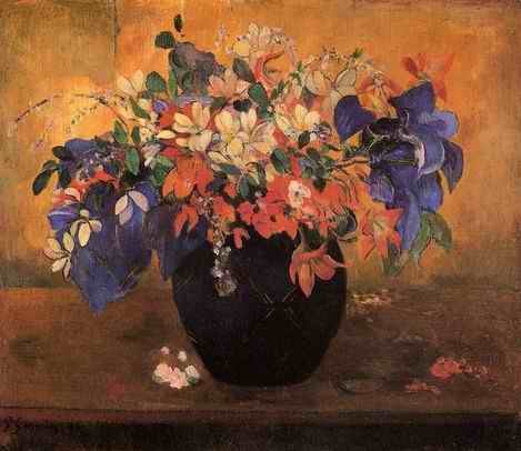 Flower Piece  by Paul Gauguin Oil Painting reproduction