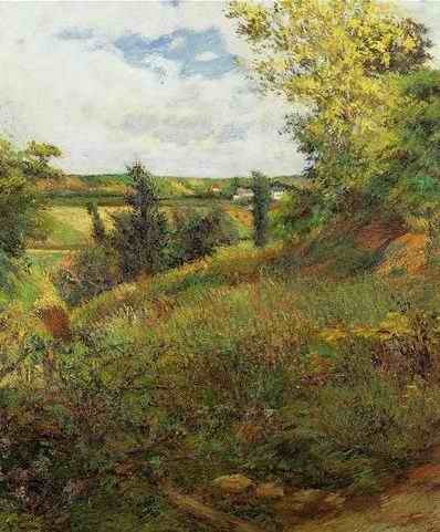 Gratte Coqs Path by Paul Gauguin Oil Painting reproduction