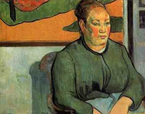 Madame Roulin  by Paul Gauguin Oil Painting reproduction
