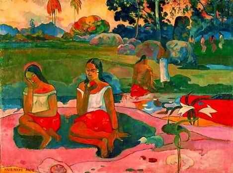 Miraculous Source  by Paul Gauguin Oil Painting reproduction