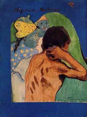 Negreries Martinique  by Paul Gauguin Oil Painting reproduction