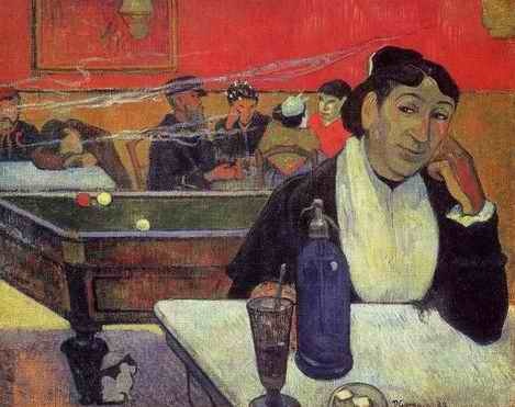 Night Cafe At Arles  by Paul Gauguin Oil Painting reproduction
