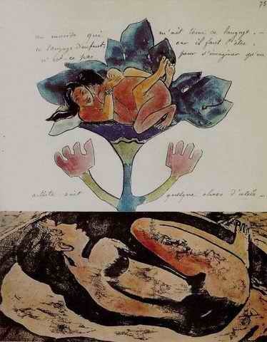 Noa Noa Album  by Paul Gauguin Oil Painting reproduction