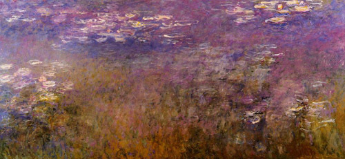 Agapanthus (right panel) 1920-1926  by Claude Monet Oil Painting reproduction